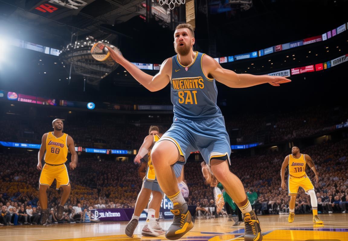 NBA激战：掘金逆袭约基奇领航，约詹对决湖人防线受考验